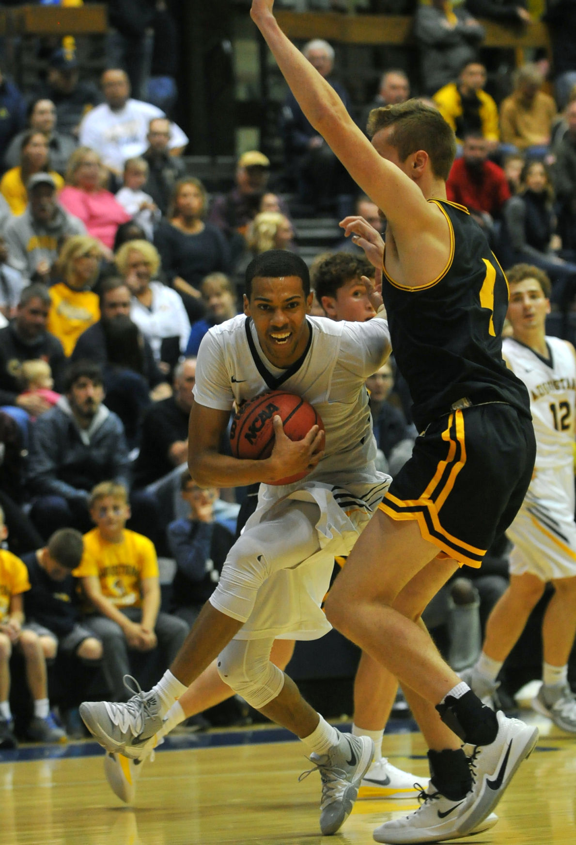 Augustana College men's basketball vs UW-Oshkosh season opener.